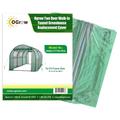 Ogrow Greenhouse Repl. Cover-To Fit Frame Size 15' x6' x6' -Green OGRC17778-PEG